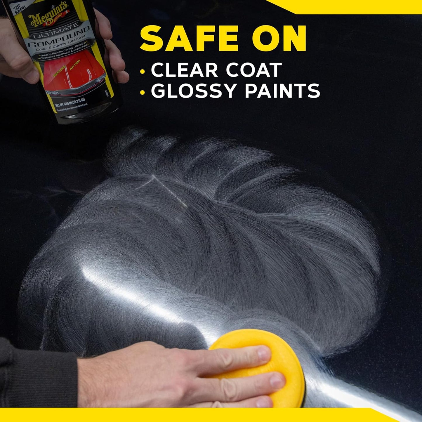 Ultimate Compound Pro-Grade Car Scratch Remover - Paint Correction for Flawless Finish, 15.2 Oz