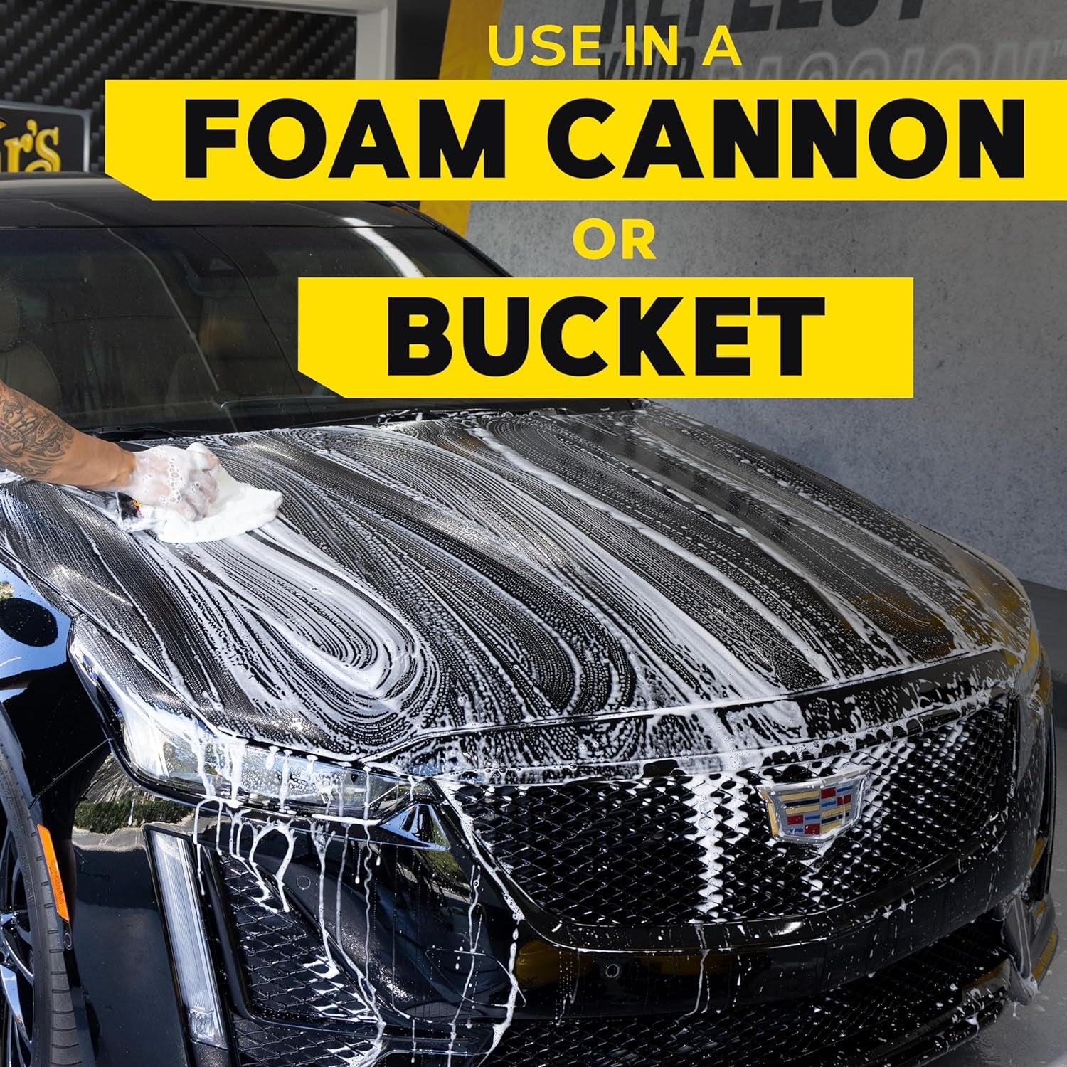 Gold Class Car Wash - Achieve Professional Shine with Foam Cannon or Bucket Wash - 64 Oz, Safe for All Paint Types
