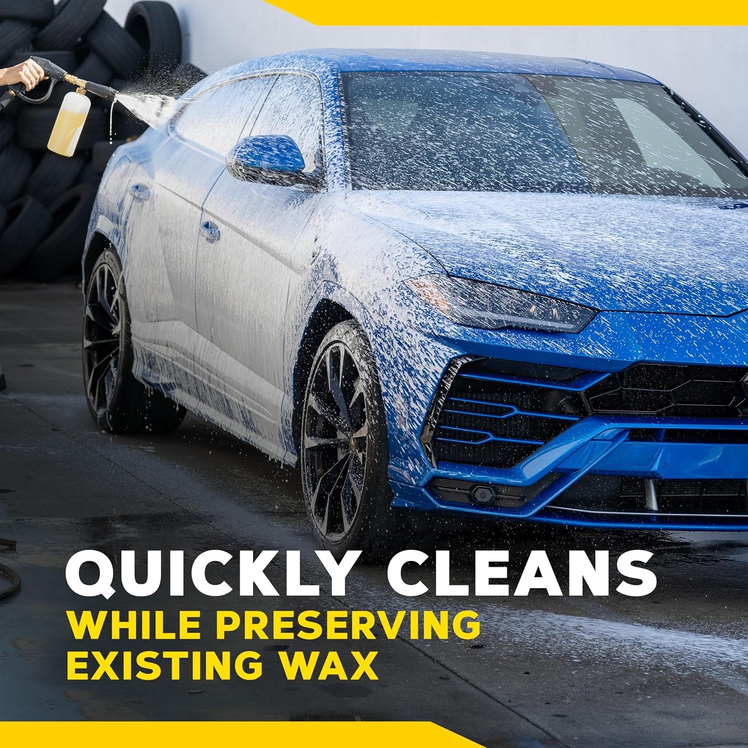 Gold Class Car Wash - Achieve Professional Shine with Foam Cannon or Bucket Wash - 64 Oz, Safe for All Paint Types