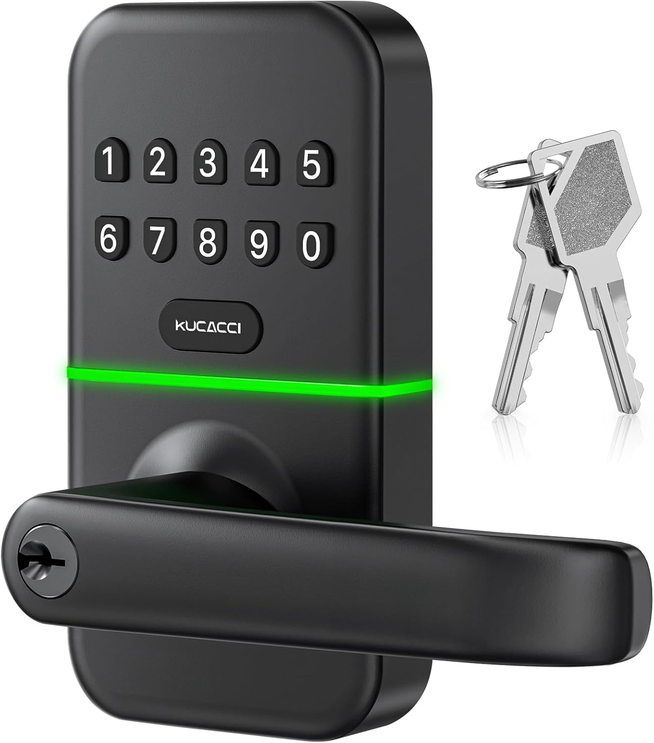 Revolutionary Smart Door Lock with Keypad - Keyless Entry Digital Knob for Effortless Security and Easy Installation
