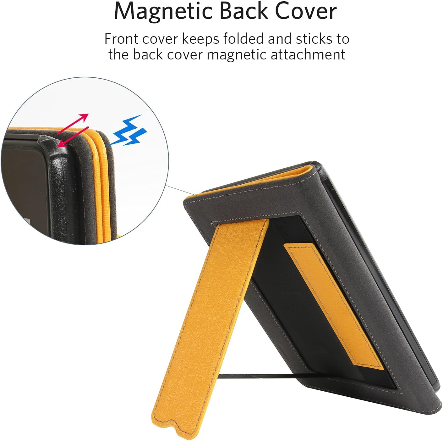 Kindle Paperwhite Case - Premium PU Leather Cover with Auto Sleep/Wake Feature for Signature Edition and 11th Generation (2021)