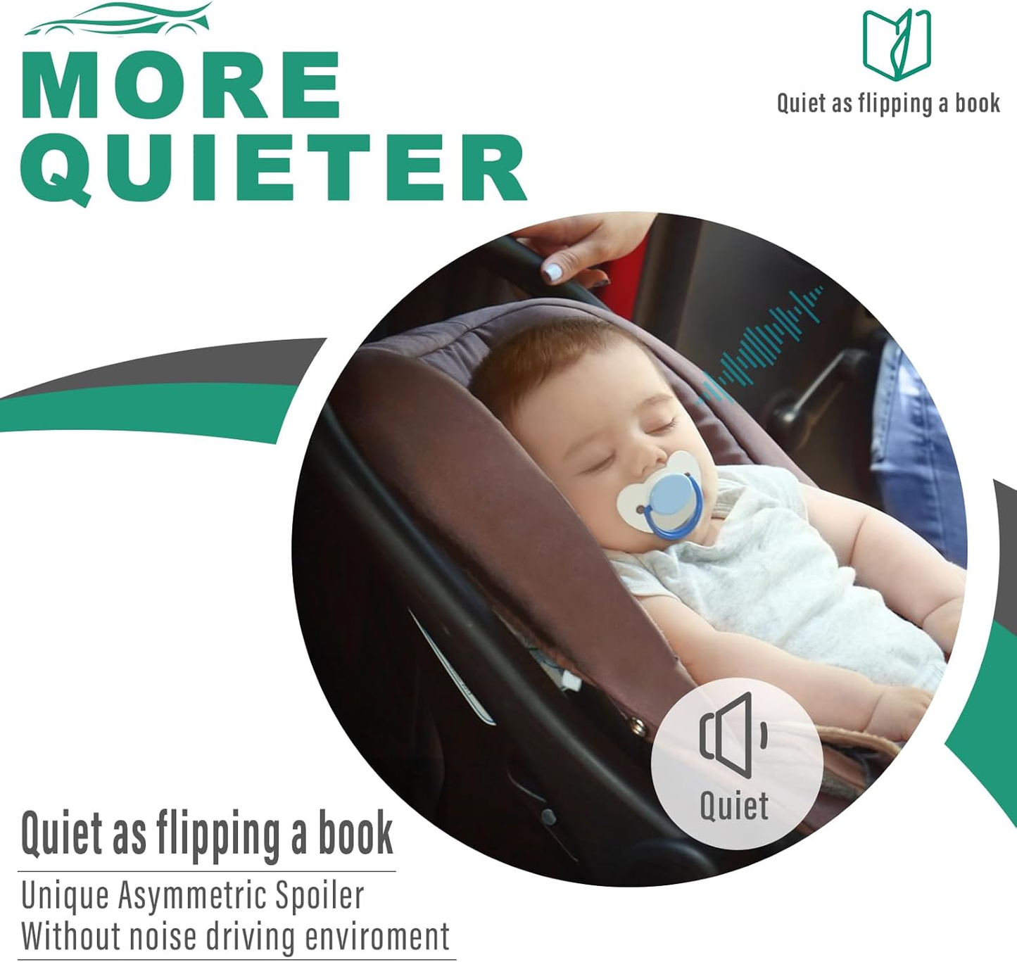 Premium All-Weather Windshield Wiper Blades for Tesla Model Y (2020-2023) & Model 3 (2017-2023) - OEM Quality Replacement Set (26" & 19")