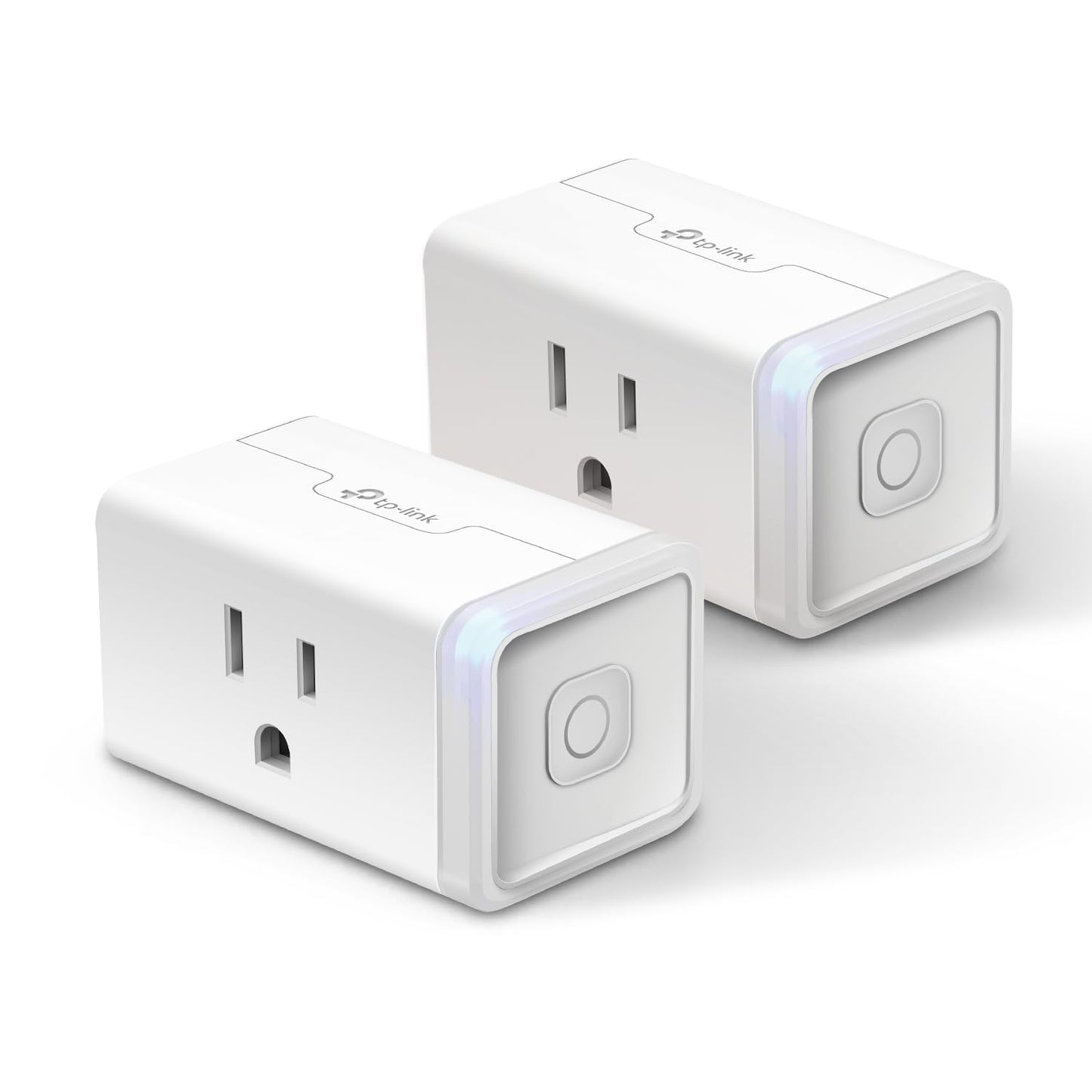Ultra Mini 15A Smart Home Wi-Fi Outlet, Compatible with Alexa, Google Home & IFTTT, No Hub Required, UL Certified, 2.4G Wi-Fi Only, Pack of 2, White
