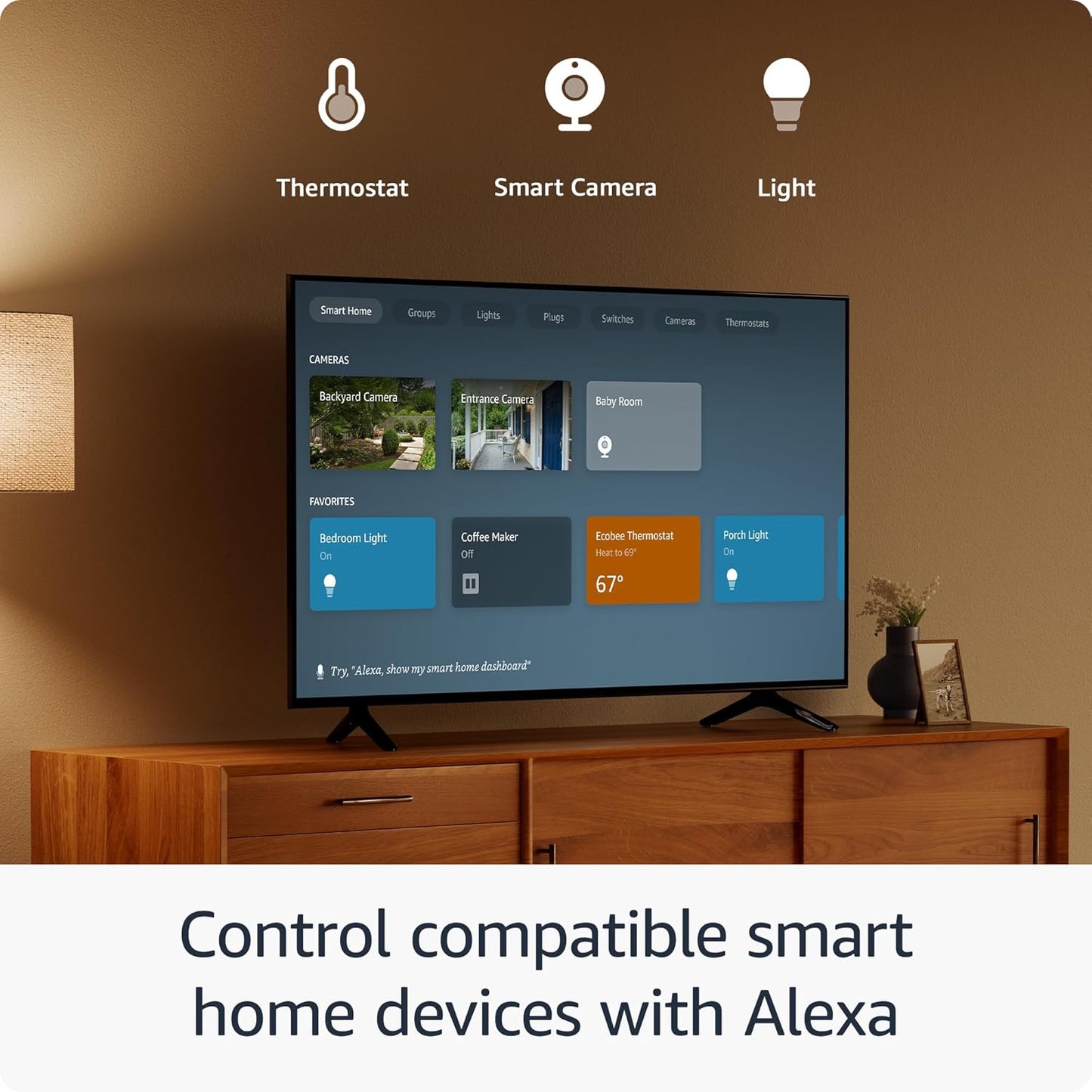 Fire TV Stick HD (Latest Model) with Free Live TV, Alexa Voice Remote, Smart Home Integration, and HD Streaming