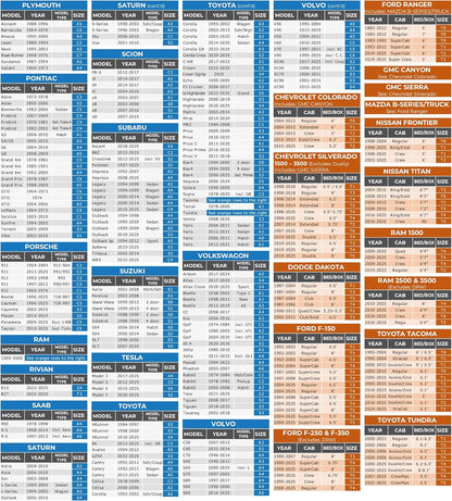Ultimate 10-Layer Waterproof Car Cover for All Weather Protection - Fits SUVs & Sedans - Winter, Rain, Sun Shield - Size A4 (See Size Chart)