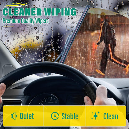 Premium All-Weather Windshield Wiper Blades Set for Kia Telluride 2020-2025 - 26" 18" 13" OEM Quality Replacement (Pack of 3)