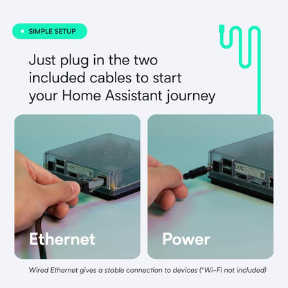 Home Assistant Green | Advanced Smart Home Hub for Enhanced Automation | Official Hardware