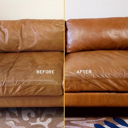 Premium Leather Conditioner - Non-Toxic, Made in the USA - Perfect for Auto, Furniture, Shoes, Purses & Tack - 8 Fl Oz