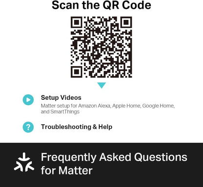 Smart Plug Mini (3-Pack) - Matter Supported, 15A/1800W, Easy Setup, Works with Apple Home, Alexa & Google Home, UL Certified, Compact Design, White