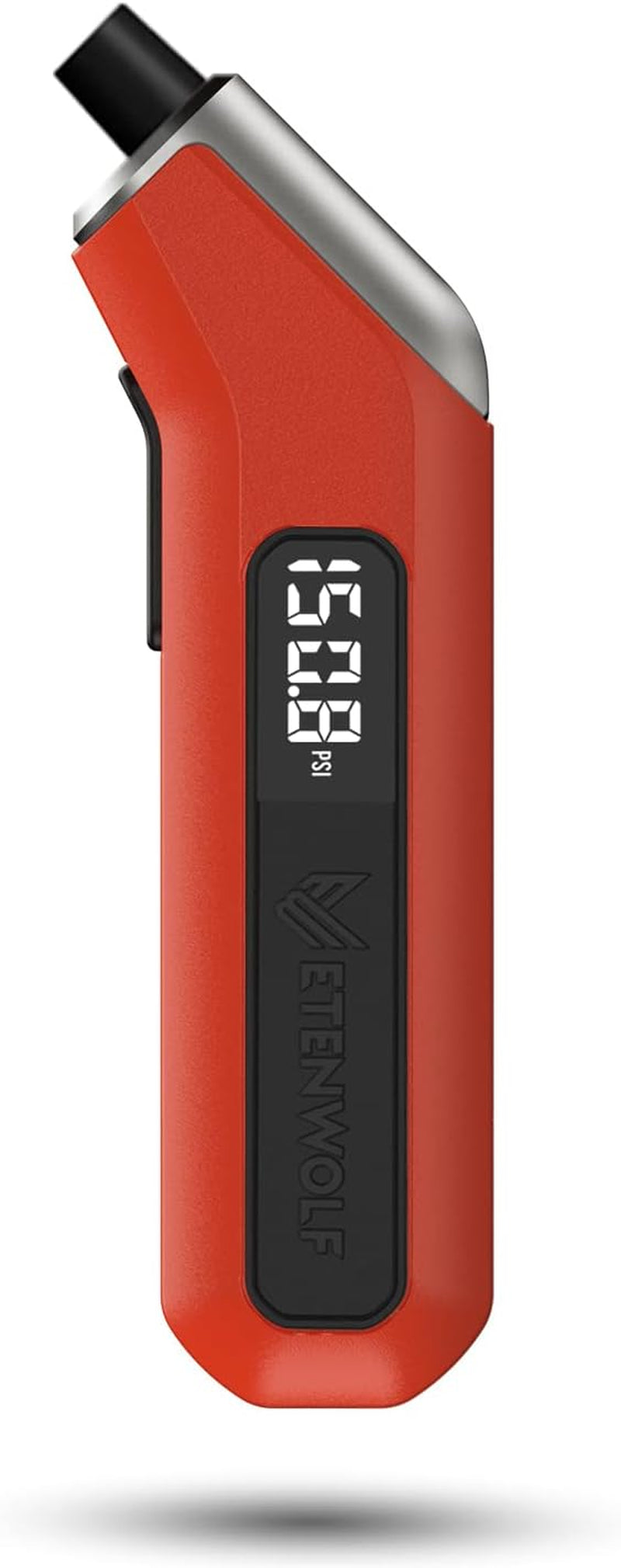 T300 Digital Tire Pressure Gauge - Accurate 3-200 PSI Measurement, ANSI B40.7 Certified, Replaceable AAA Batteries, Eye-Catching Vivid Orange Design