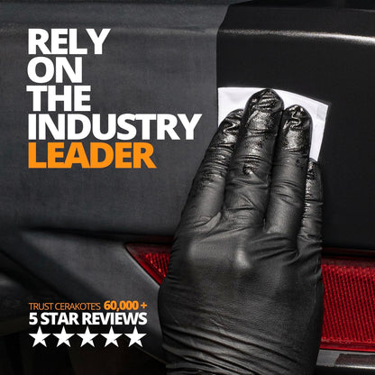 Ceramic Trim Coat Kit - Long-Lasting Plastic Trim Restorer with 200+ Wash Guarantee - Premium Ceramic Coating, Not Just a Dressing