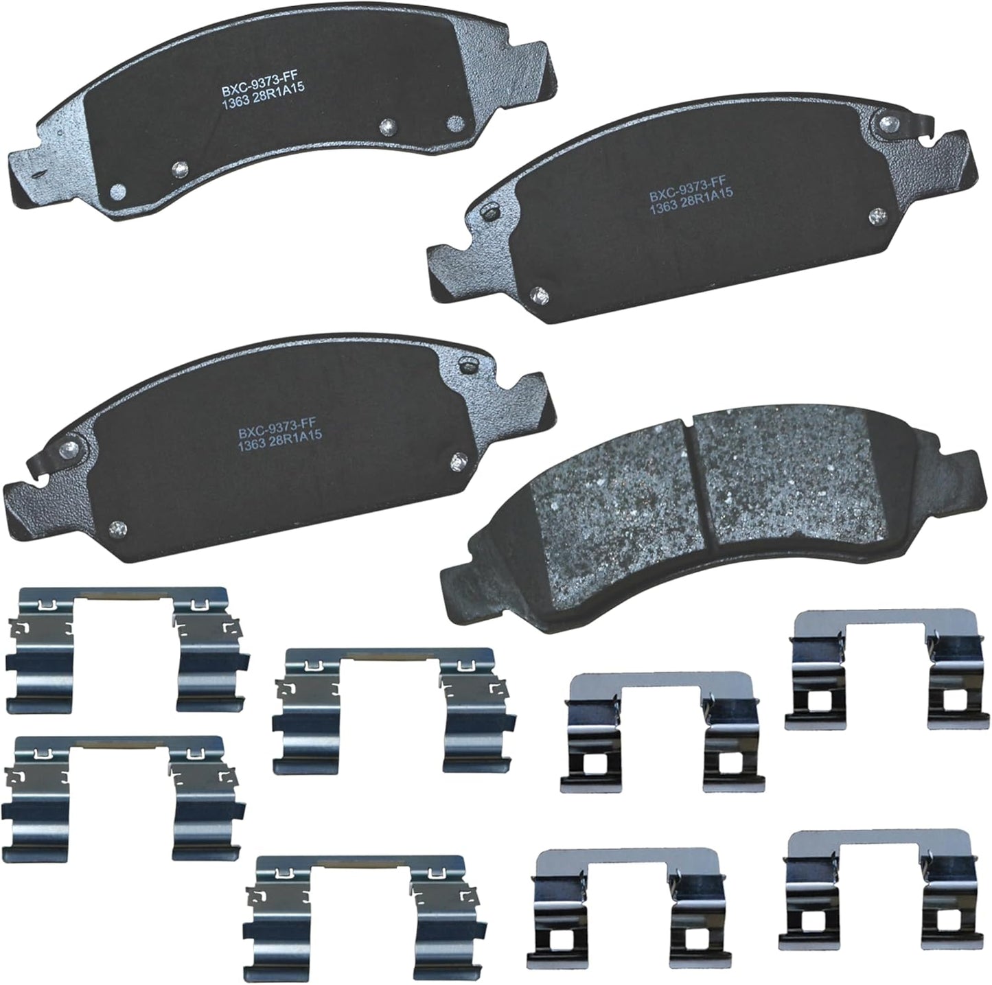 Premium Ceramic Front Brake Pads for Cadillac Escalade, Chevrolet Silverado, GMC Yukon & More - SBC1363