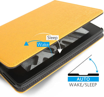 Kindle Paperwhite Case - Premium PU Leather Cover with Auto Sleep/Wake Feature for Signature Edition and 11th Generation (2021)