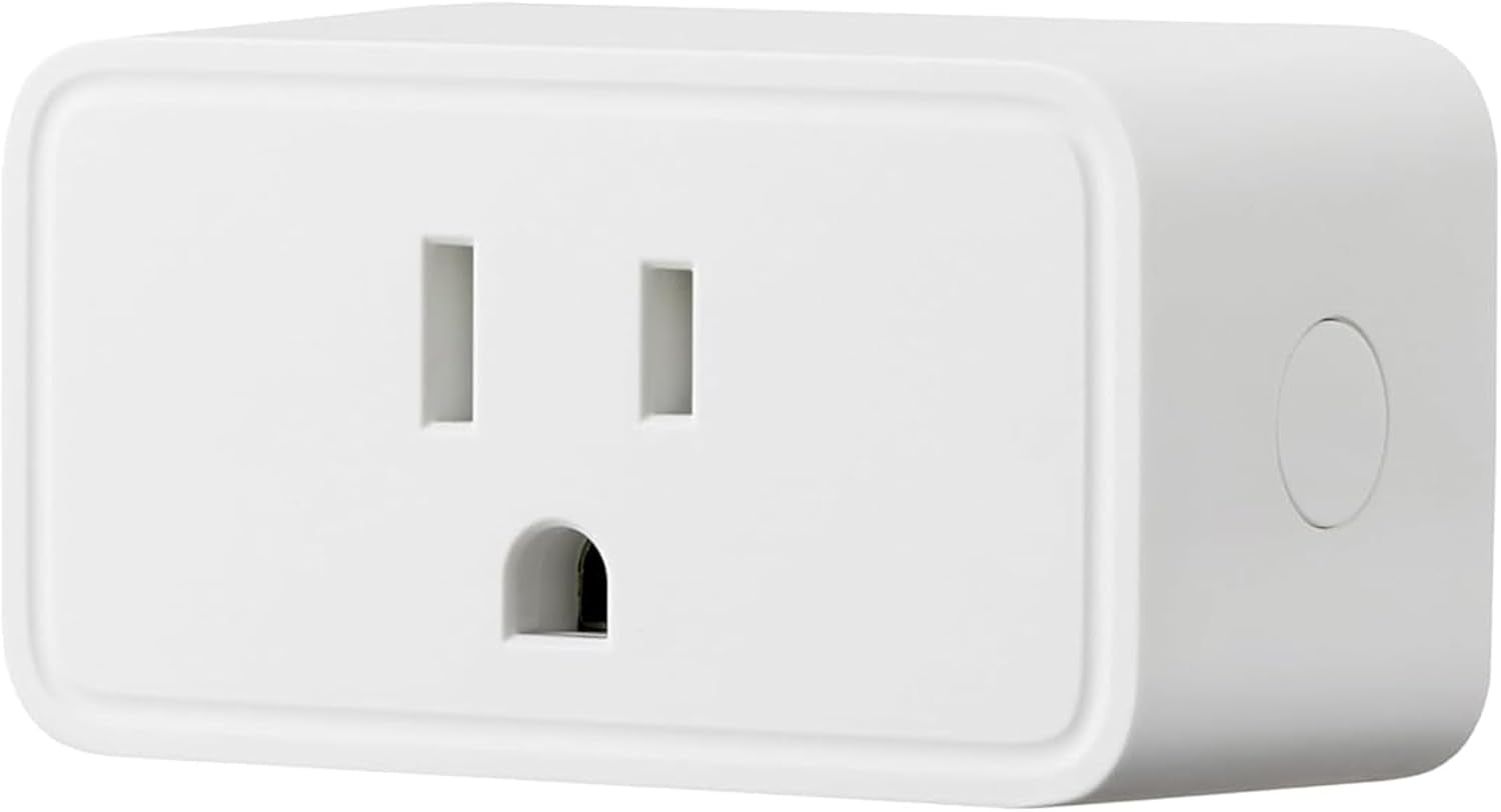 Smart Plug for Alexa, 2.4 GHz Wi-Fi, No Hub Required, 4-Pack, White