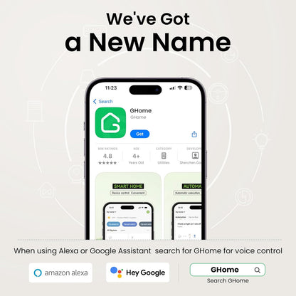 Mini WiFi Smart Outlet Plug Compatible with Alexa and Google Home, App-Controlled Timer Outlet, 2.4GHz Network Only, No Hub Required, ETL and FCC Certified (Pack of 4), White