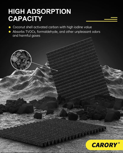 Premium Activated Carbon Cabin Air Filter for Toyota, Lexus, Subaru, Jaguar, Land Rover & More - Enhance Your Air Quality!