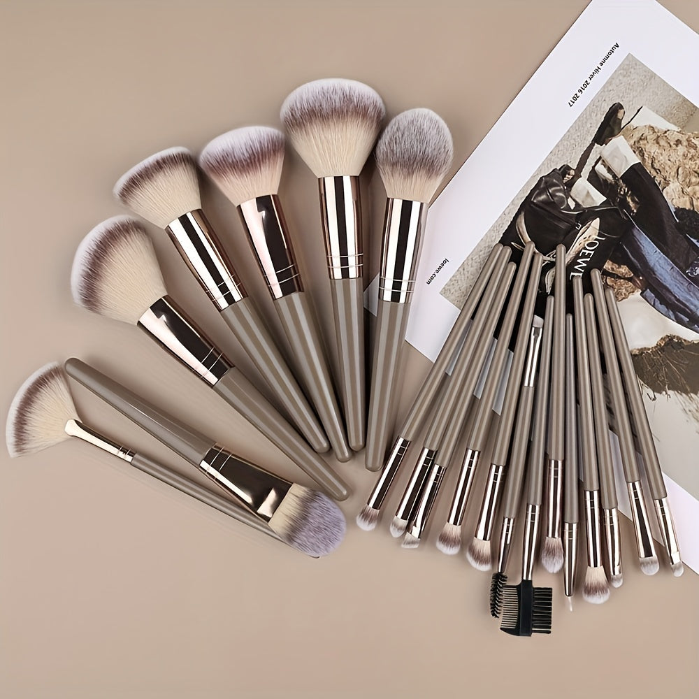 Premium Makeup Brush Set – 10/15/18/20pcs for Flawless Application