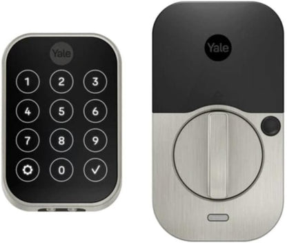 Assure Lock 2 Wi-Fi Smart Lock - Keyless Entry with Keypad, App Control & Backup Key - Secure Deadbolt for Front Door, Black