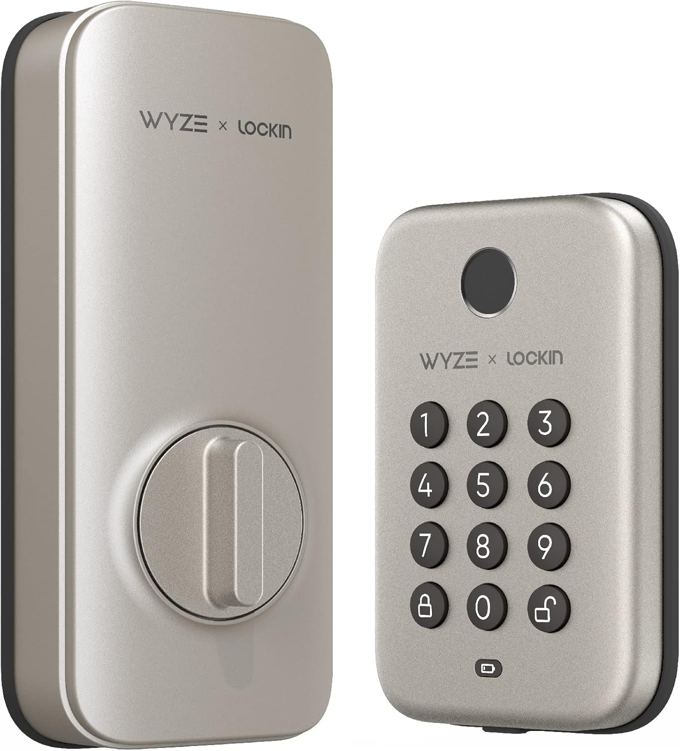 Smart Bluetooth Deadbolt with Fingerprint Entry, Backlit Keypad, Weatherproof Design, and In-App Control - Ultimate Security Solution!