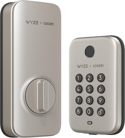 Smart Bluetooth Deadbolt with Fingerprint Entry, Backlit Keypad, Weatherproof Design, and In-App Control - Ultimate Security Solution!