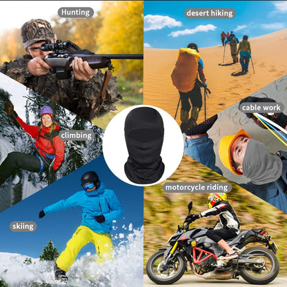 Ultimate Ski Mask for Men & Women - Lightweight Balaclava Face Cover & UV Protector for Motorcycle & Snowboard Adventures