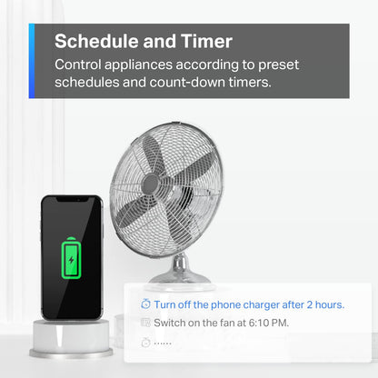 Smart Plug Mini (3-Pack) - Matter Supported, 15A/1800W, Easy Setup, Works with Apple Home, Alexa & Google Home, UL Certified, Compact Design, White