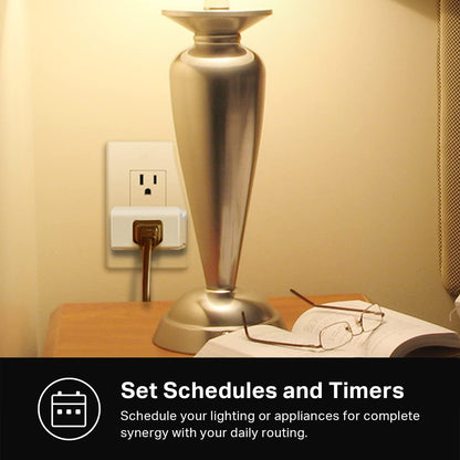 Mini Smart Plug (15A) - Apple HomeKit Compatible, Works with Siri, Alexa & Google Home, UL Certified, App Control, Scheduling & Timer, 2.4G WiFi Only, Pack of 4, White