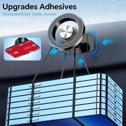 MagSafe Car Mount with 20 Strong Magnets - Magnetic Phone Holder for iPhone 17/16/15/14 - Perfect Dash Mount for Men & Women