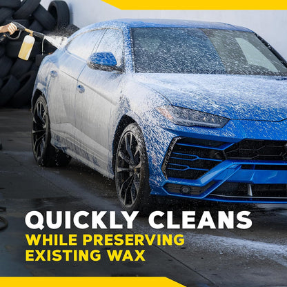 Gold Class Car Wash - Achieve Professional Shine with Foam Cannon or Bucket Wash - 64 Oz, Safe for All Paint Types