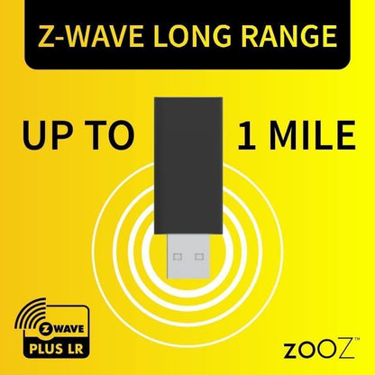 800 Series Z-Wave Long Range S2 USB Stick - Ultimate DIY Smart Home Solution for Home Assistant & Homeseer
