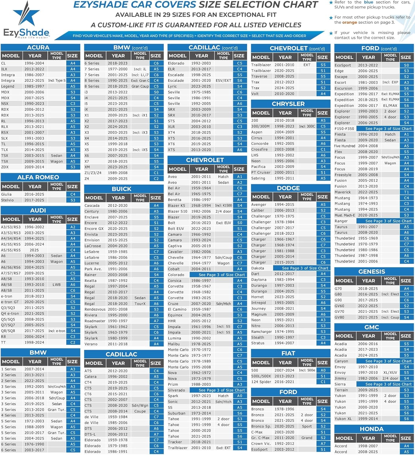 Ultimate 10-Layer Waterproof Car Cover for All Weather Protection - Fits SUVs & Sedans - Winter, Rain, Sun Shield - Size A4 (See Size Chart)