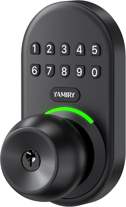 Smart Keypad Door Lock - Keyless Entry Digital Knob with Easy Installation for Secure Access