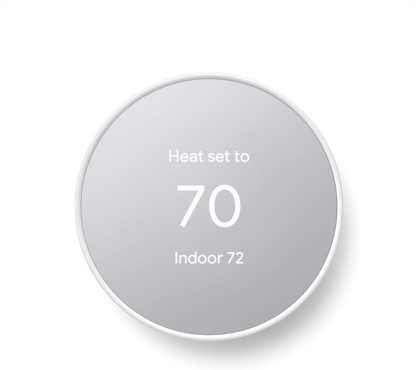 Nest Smart Wi-Fi Programmable Thermostat for Home - Snow Edition