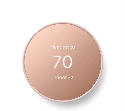 Nest Smart Wi-Fi Programmable Thermostat for Home - Snow Edition