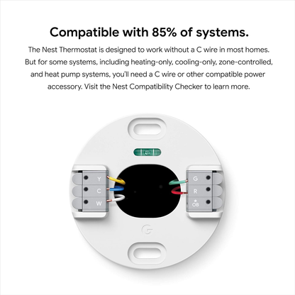Nest Smart Wi-Fi Programmable Thermostat for Home - Snow Edition