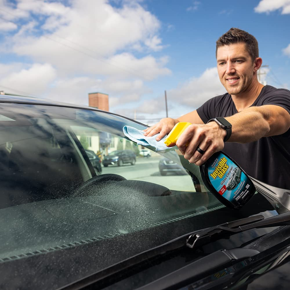 Premium Streak-Free Glass Cleaner - 22 oz Ammonia-Free Formula for Auto & Home - Safe for Tinted Windows & Mirrors