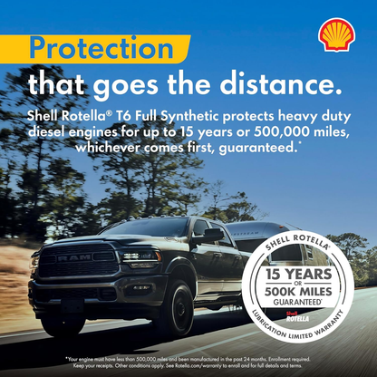 T6 Full Synthetic 5W-40 Motor Oil - 1 Gallon (3 Pack) for Ultimate Engine Protection