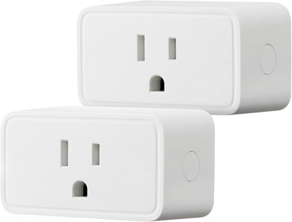 Smart Plug for Alexa, 2.4 GHz Wi-Fi, No Hub Required, 4-Pack, White