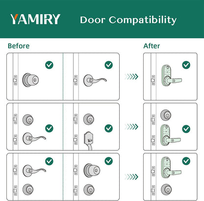 Revolutionary Smart Door Lock: Keyless Fingerprint Entry & Remote Passcode Generation - Easy DIY Installation!