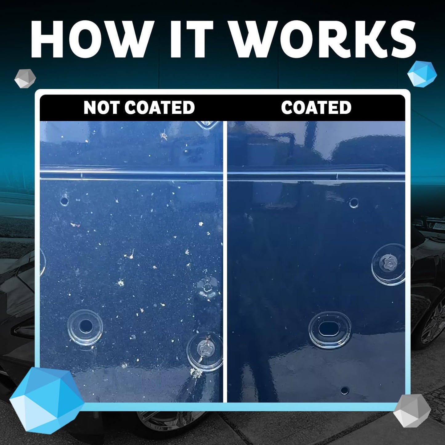 ONE™ 20Oz Waterless Car Detailer with Triphene® - Ultimate Quick Spray & Wipe for Shine, Protection, and Easy Cleaning of Paint, Glass, Wheels, and Trim