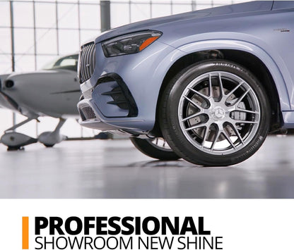 Ultimate Rapid Ceramic Tire Coat – Long-Lasting Deep Black Shine for Cars, Trucks & SUVs – No Sling, Non-Greasy Formula – Easy Application (10Oz)