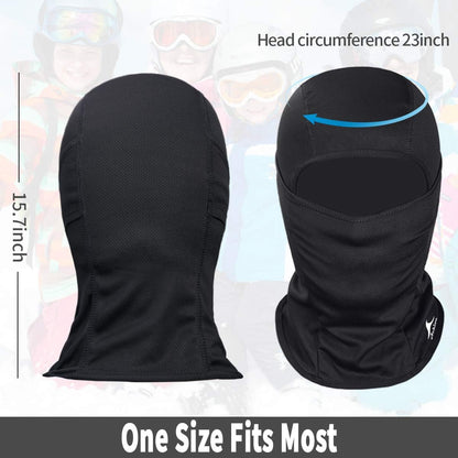 Ultimate Ski Mask for Men & Women - Lightweight Balaclava Face Cover & UV Protector for Motorcycle & Snowboard Adventures