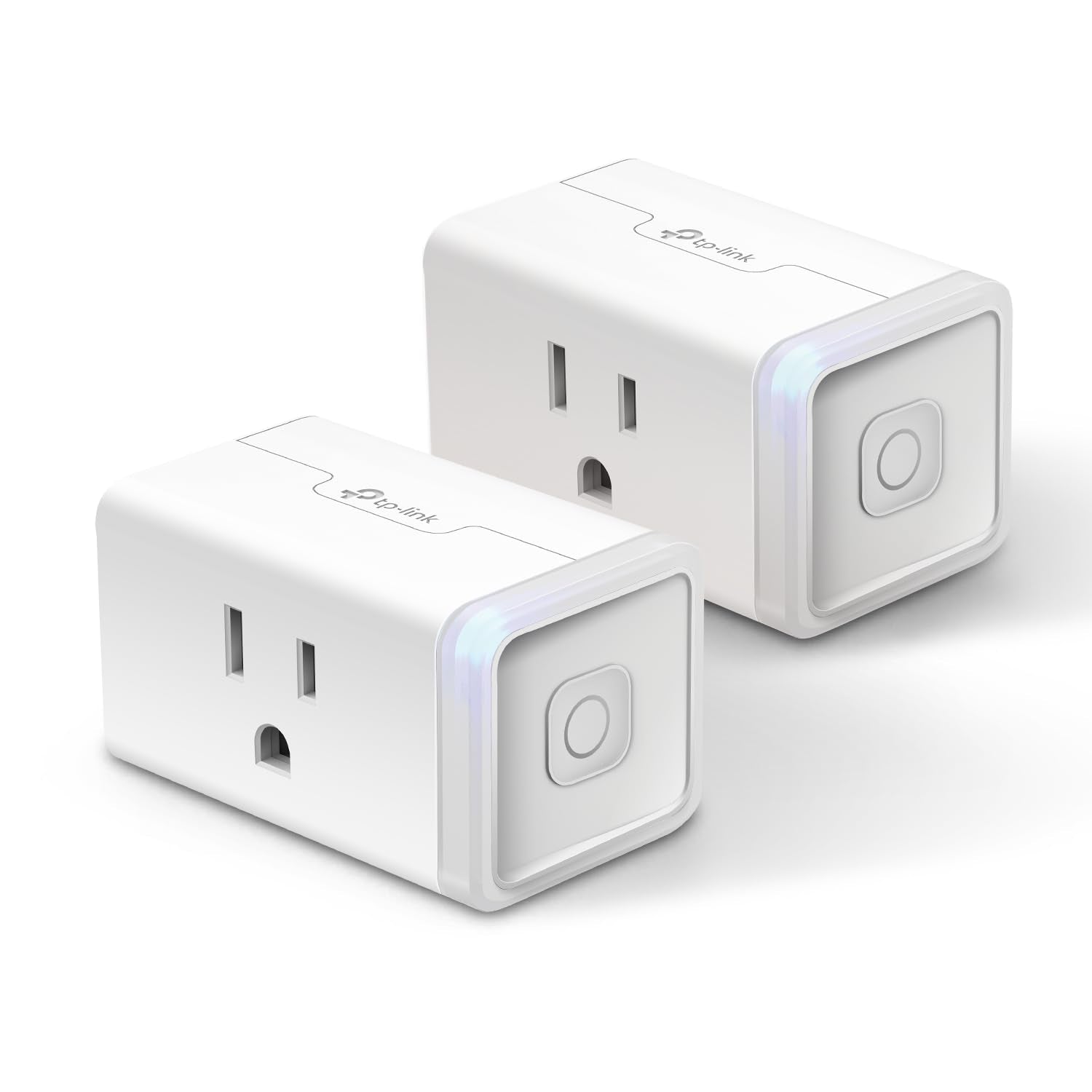 Ultra Mini 15A Smart Home Wi-Fi Outlet, Compatible with Alexa, Google Home & IFTTT, No Hub Required, UL Certified, 2.4G Wi-Fi Only, Pack of 2, White