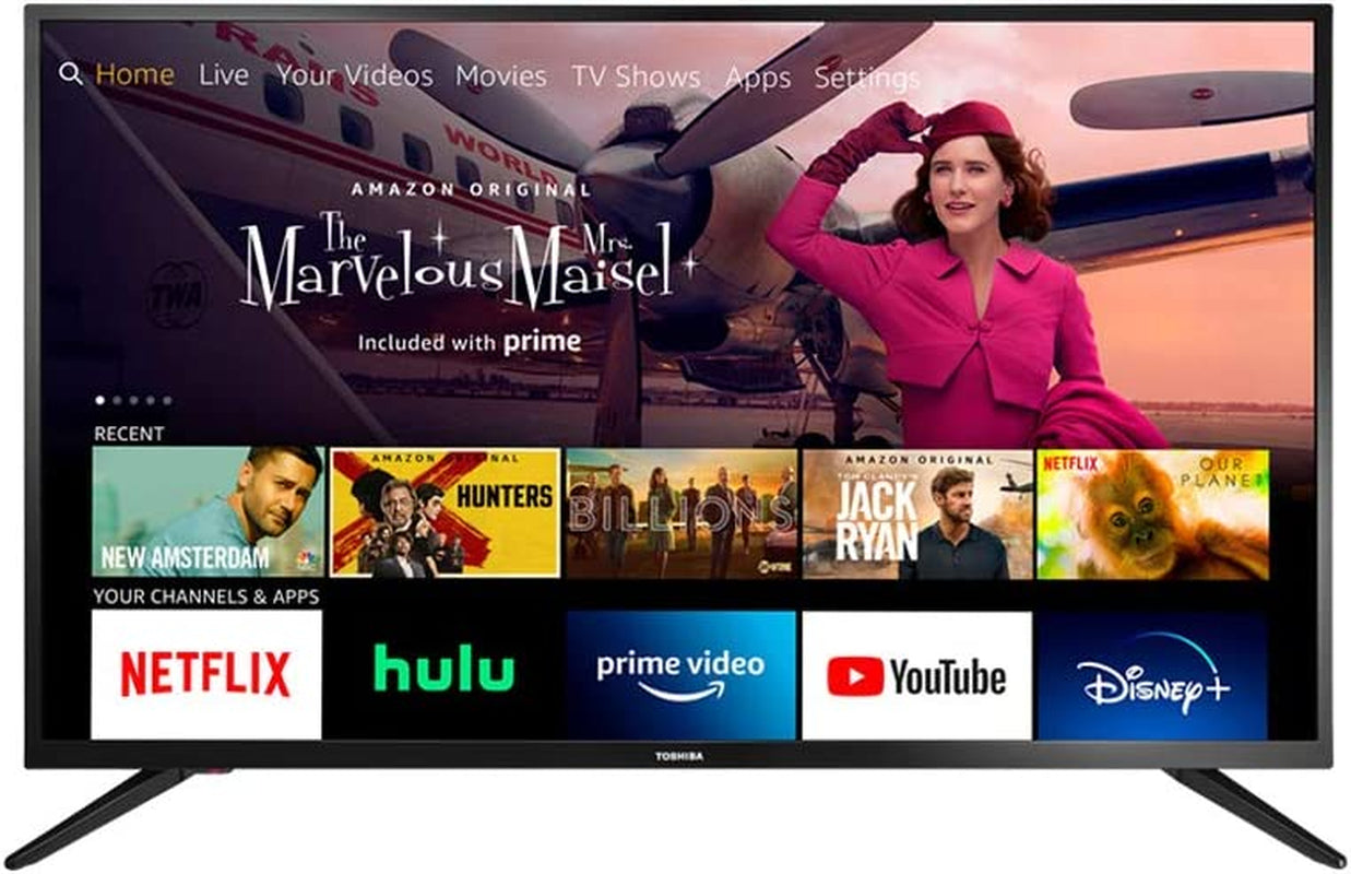 43-Inch Smart HD 1080P Television with Fire TV - Model 43LF421U21, Released 2020