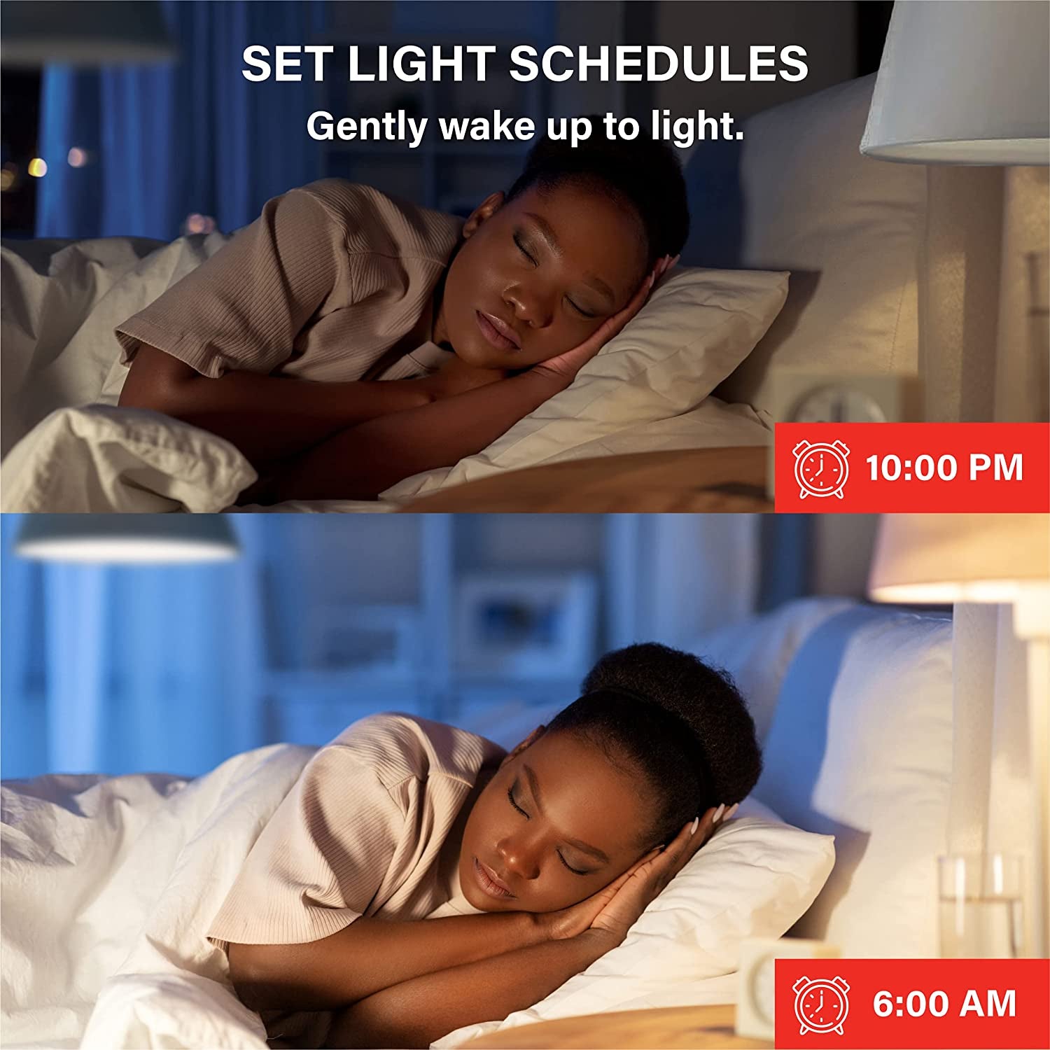 Alexa-Compatible Smart Light Bulb, S1 Auto Pairing, Warm White, Bluetooth Mesh Technology, E26 Base, 60W Equivalent, 800 Lumens, Single Pack