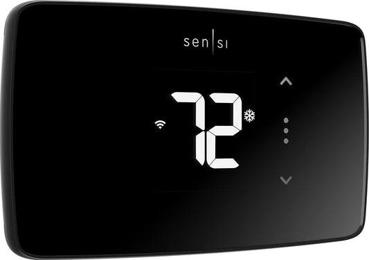 Sensi Lite Smart Thermostat - Programmable Wi-Fi Control, Data Privacy Features, Alexa Compatible, Energy Star Certified, Easy DIY Installation, Compatible with Most Systems (C-Wire Not Required for Heat/Cool Only and Heat Pump Systems)