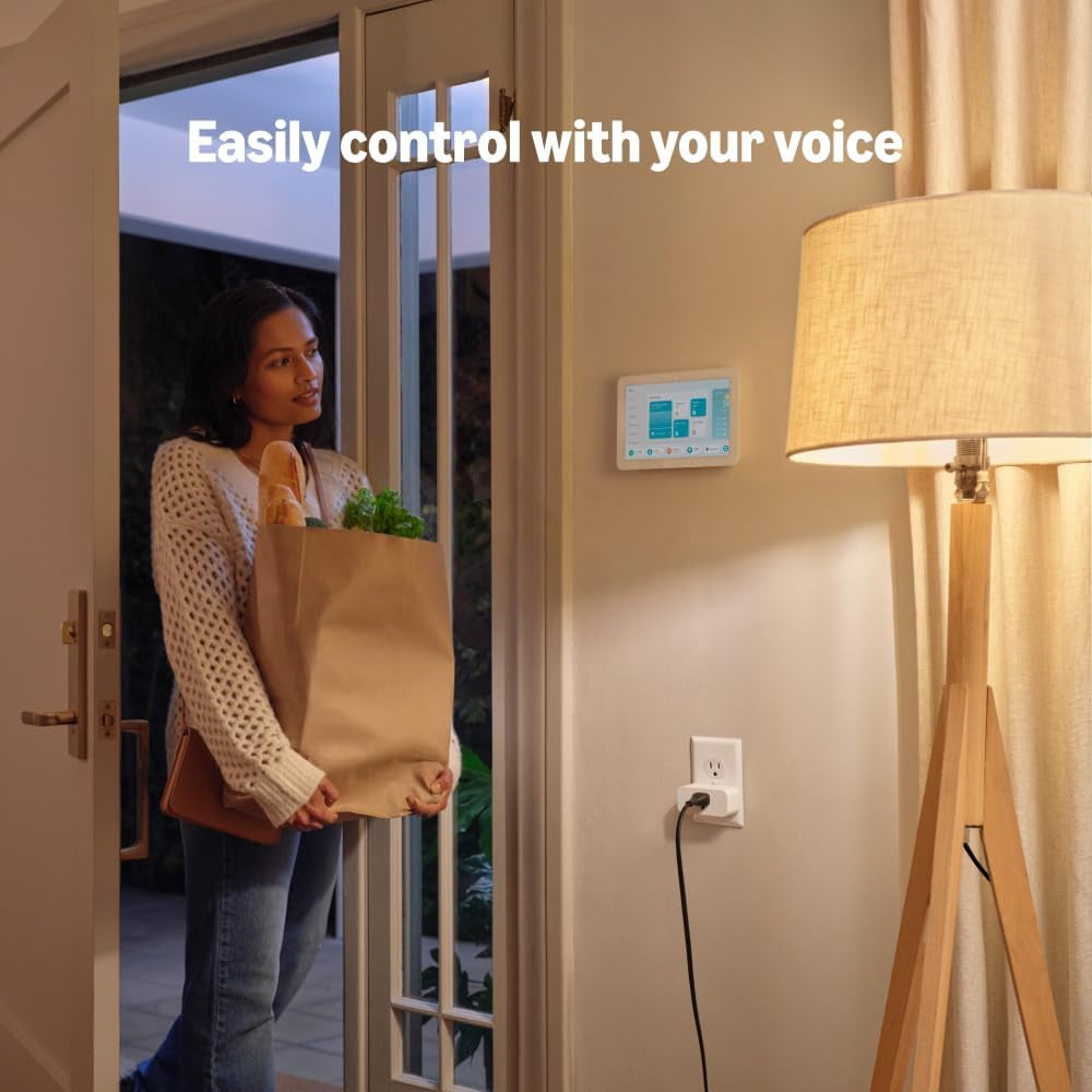 Smart Home Starter Kit with Alexa: Featuring Echo Hub, Smart Plug, and Four Basic Smart Bulbs
