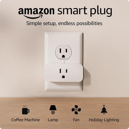 Smart Plug Compatible with Alexa | Easy Installation and Versatile Functionality