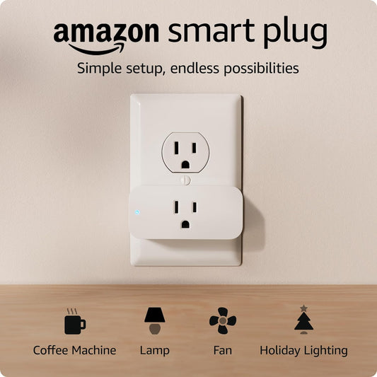 Smart Plug Compatible with Alexa | Easy Installation and Versatile Functionality