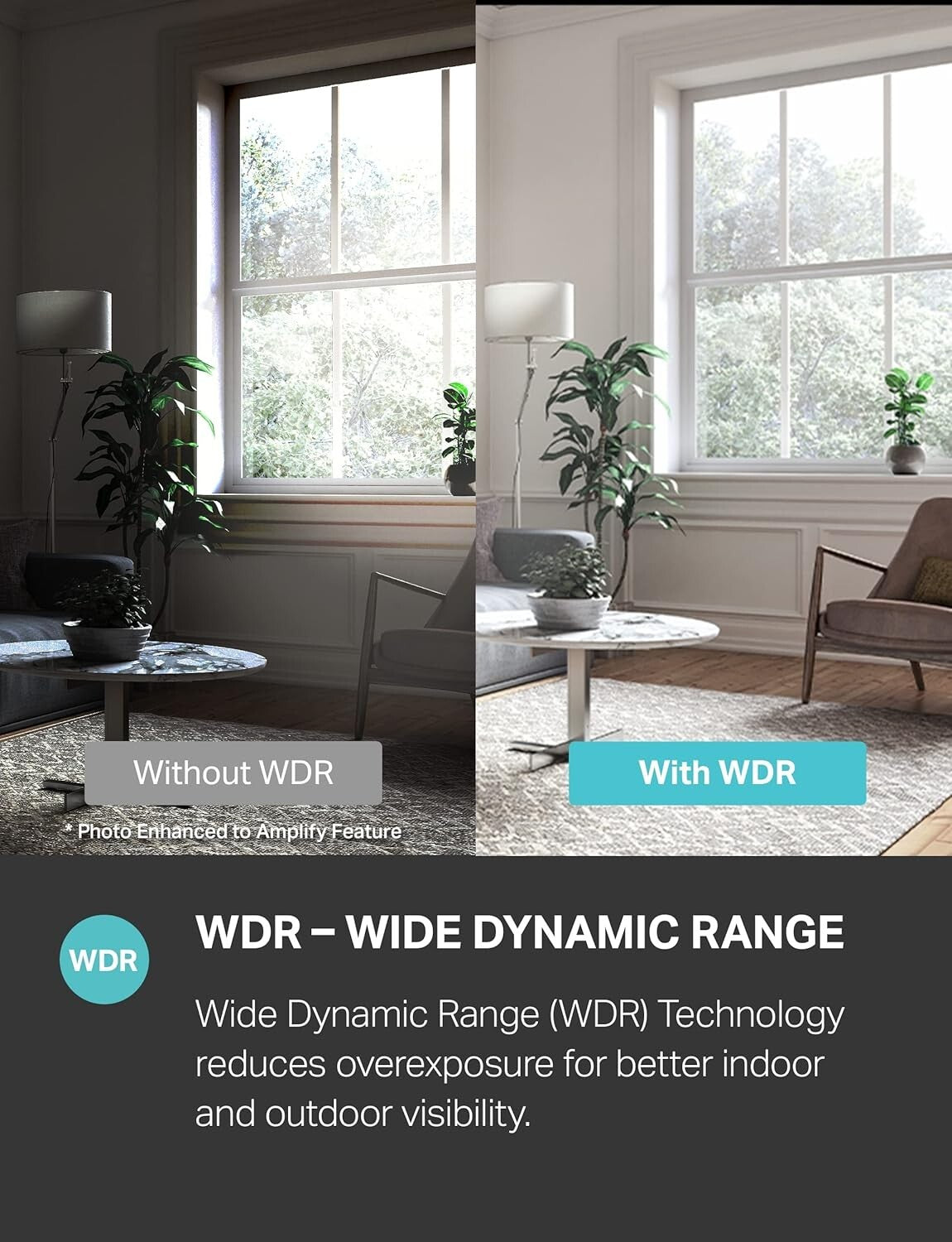 High-Definition Indoor Security Camera with Two-Way Audio, Night Vision, and Smart Device Compatibility